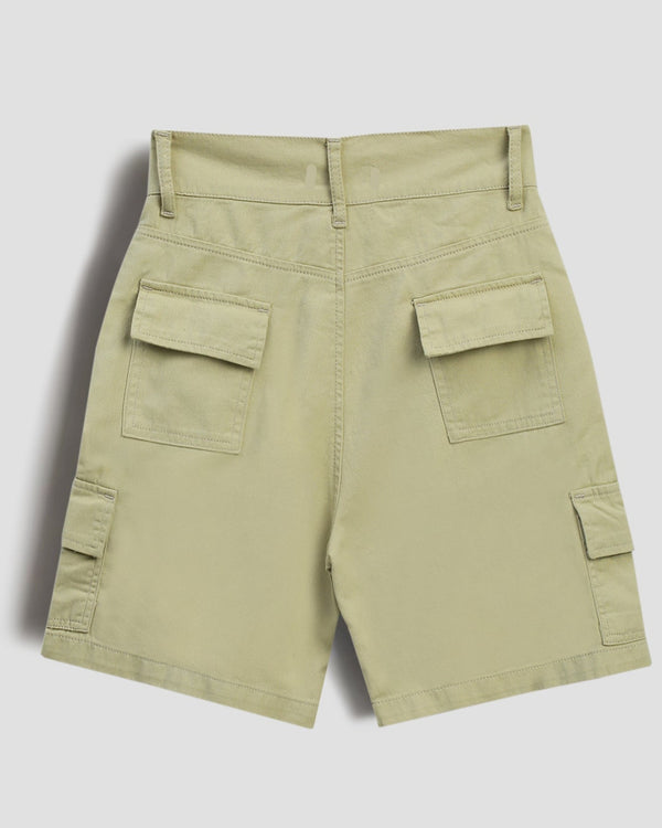 TrendTwist Twill Shorts