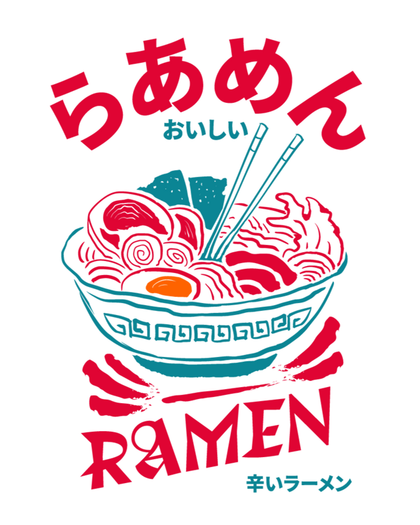 YnC Print of Ramen