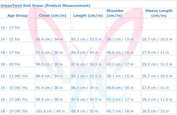 UrbanTwirl Graphic Print Knit Dress