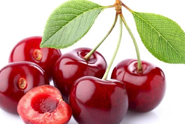 StreetVibe Cropped Graphic Print Tee Cherry