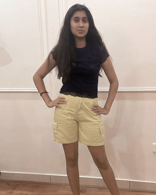 TrendTwist Twill Shorts