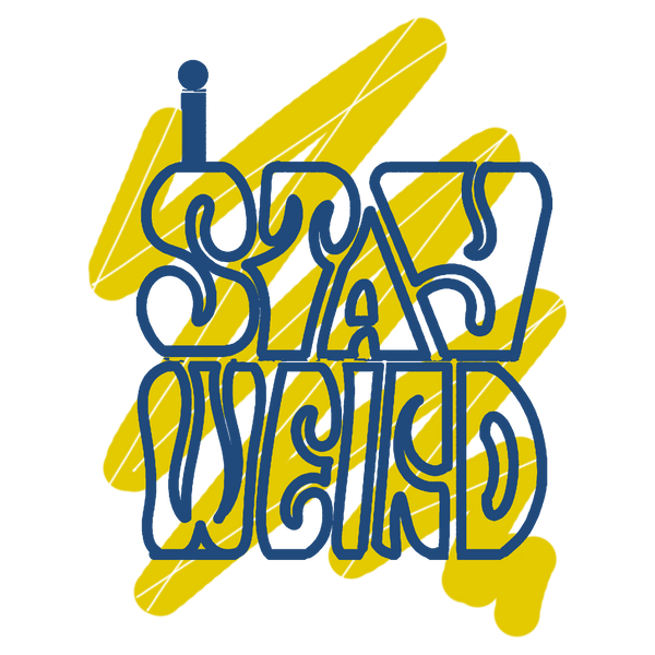 StreetVibe Cropped Graphic Print Tee Stay Weird