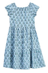 Teen girl blue printed dressrelaxed fit – YoungnCool l YnCLife