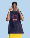Teen girloversizedgraphic t-shirt with 'Cherry Bliss' design – streetwear style by YoungnCool-YnCLife