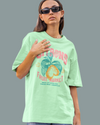 Teen girl wearing oversized graphic t-shirt with 'Citron' design – streetwear style by YoungnCool-YnCLife