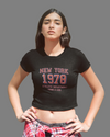 StreetVibe Cropped Top - 1978 NY