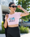 StreetVibe Cropped Top Sunshine