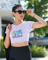 StreetVibe Cropped Top Sunshine