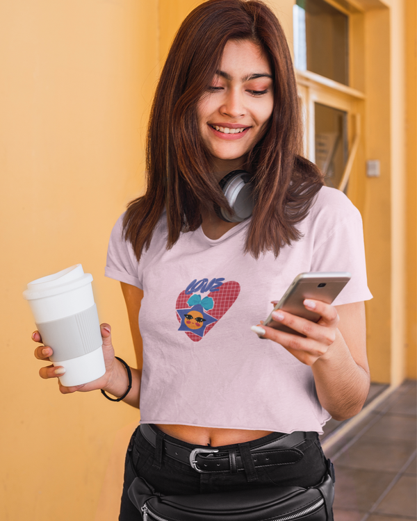 StreetVibe Cropped Graphic Print Tee Anime