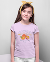 Teen girl wearing graphic t-shirt with 'Oranges Image' design – streetwear style by YoungnCool-YnCLife