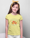 Teen girl wearing graphic t-shirt with 'Oranges Image' design – streetwear style by YoungnCool-YnCLife