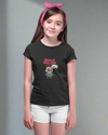 Teen girl wearing graphic t-shirtdesign – streetwear style by YoungnCool YnCLife