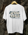 Teen girl wearing oversized graphic t-shirt with 'New York City Print' design – streetwear style by YoungnCool YnCLife