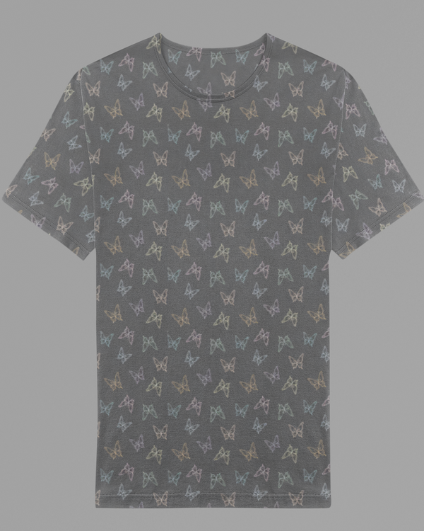 FlowFlex Activewear tee 107 Black Butterfly