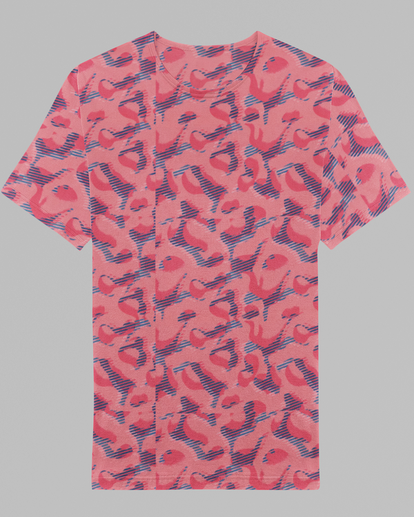 FlowFlex Activewear tee 112 Red Chaos