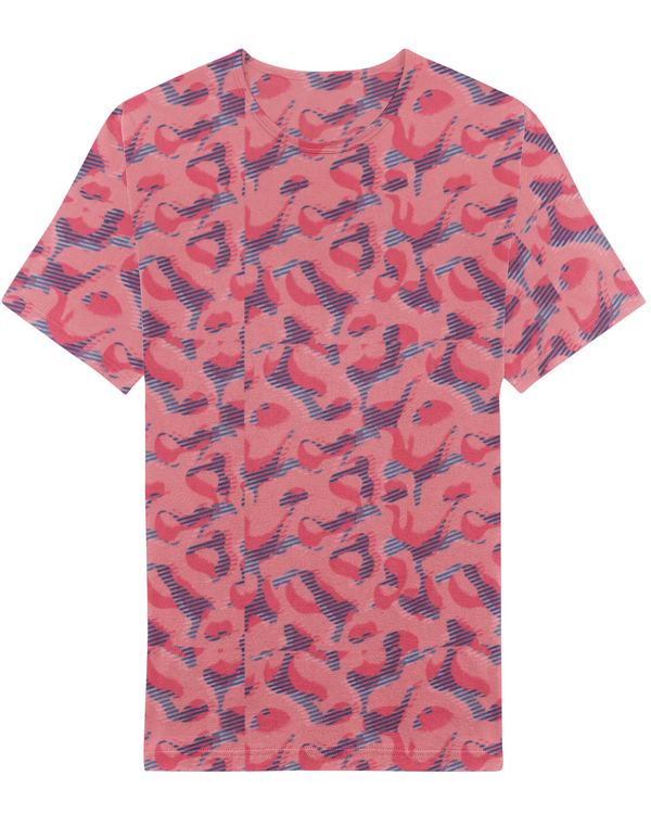 FlowFlex Activewear tee 112 Red Chaos