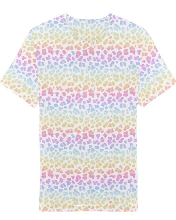 FlowFlex Activewear tee 110 Yellow Pink Blue