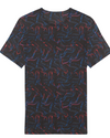 FlowFlex Activewear tee 103 Bright lines black