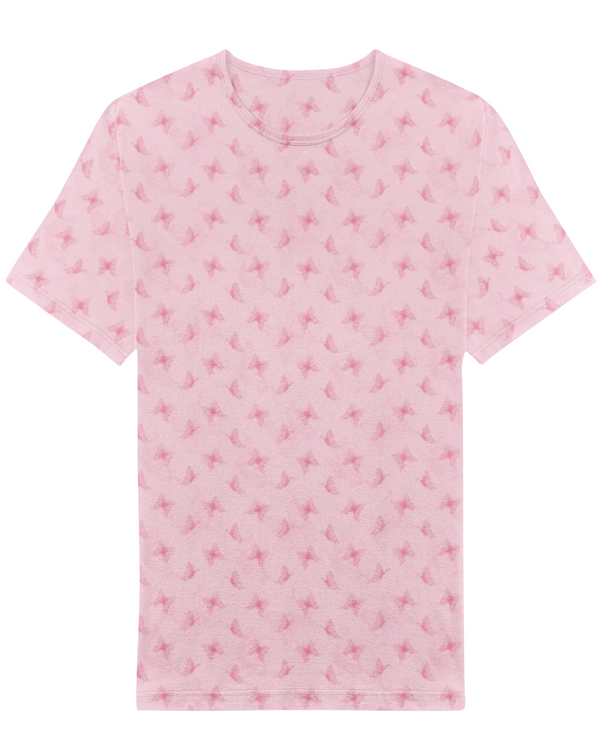 FlowFlex Activewear tee 115 Pink Butterfly