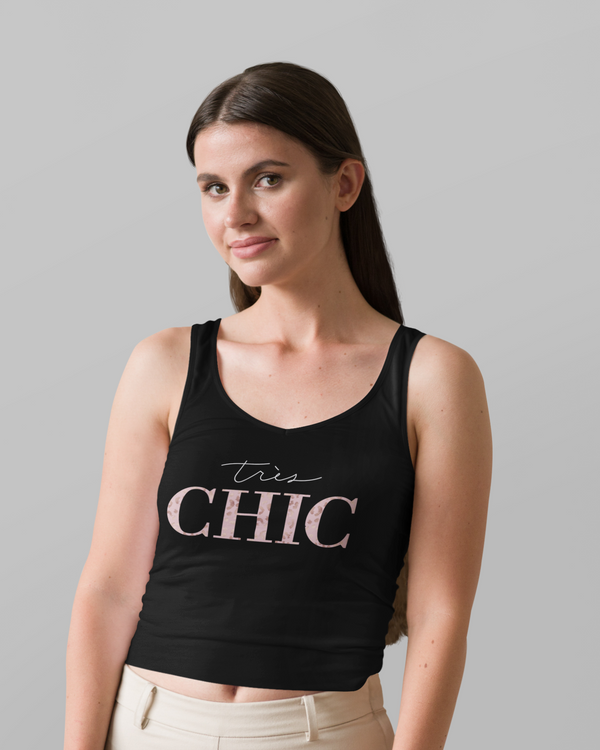 StreetVibe Cropped Tank Top Chic