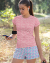 FlowFlex Activewear tee 101 Pink Chaos