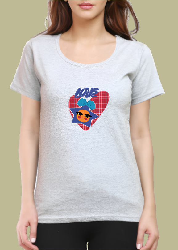 Teen girl wearing graphic t-shirtdesign – streetwear style by YoungnCool YnCLife