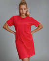 UrbanTwirl Straight Fit Solid Knit Dress