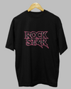 Teen girl oversized graphic t-shirt with 'Rock Star' design – streetwear style by YoungnCool YnCLife