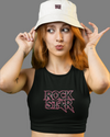 StreetVibe Cropped Tank Top Rock star
