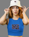 StreetVibe Cropped Tank Top Rock star