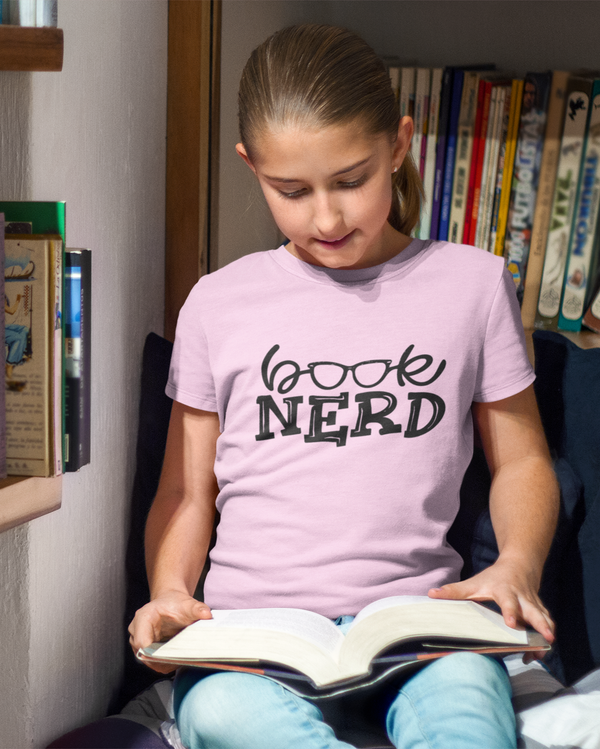 StreetVibe Classic Graphic Print T Shirt-Book Nerd