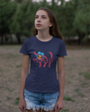 Teen girl wearing graphic t-shirtdesign – streetwear style by YoungnCool YnCLife