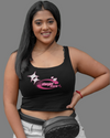 StreetVibe Cropped Tank Top Star girl