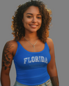 StreetVibe Cropped Tank Top Florida