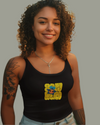 StreetVibe Cropped Tank Top Stay Weird