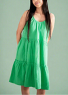 Teen girl wearing a dress relaxed fit – summber vibe YoungnCool lightweight fashion for all-day comfort-YnCLife