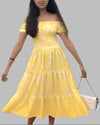 Teen girl wearing a dress relaxed fit – summber vibe YoungnCool lightweight fashion for all-day comfort-YnCLife