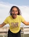 Teen girl wearing graphic t-shirt with 'New York City Print' design – streetwear style by YoungnCool-YnCLife