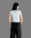 StreetVibe Cropped Woven Crop Top