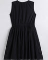 Black Parachute Sleeveless dress 