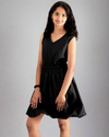 Teen girl wearing a flowy bubble dressrelaxed fit – YoungnCool lightweight fashion for all-day comfort - YnCLife