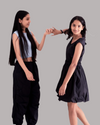 Teen girl wearing a flowy bubble dressrelaxed fit – YoungnCool lightweight fashion for all-day comfort - YnCLife