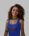 StreetVibe Cropped Tank Top 1978 NY