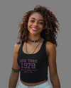 StreetVibe Cropped Tank Top 1978 NY