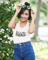 StreetVibe Cropped Tank Top Book Nerd