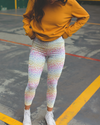 Energy Flow Legging 110 Yellow Pink Blue