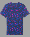 FlowFlex Activewear tee 114 Blue Geometry