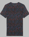 FlowFlex Activewear tee 103 Bright lines black