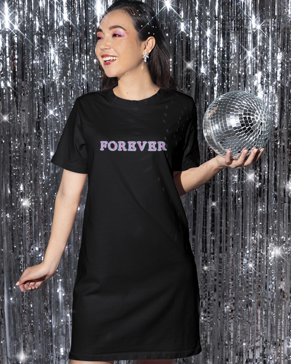 Forever DressUrbanTwirl Graphic Print Knit Dress