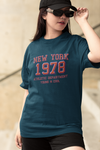 Teen girl wearing oversized graphic t-shirt with 'New York City Print' design – streetwear style by YoungnCool-YnCLife